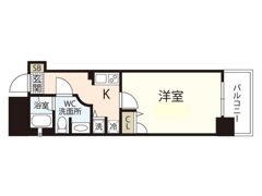 ジェイシティ八丁堀の間取り画像