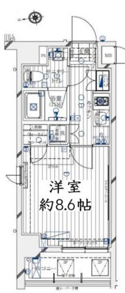 レガリス大島の間取り画像