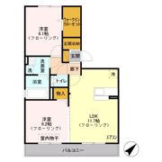 セジュール・アイの間取り画像