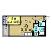 Jack hommachiⅠの間取り画像