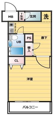 OLIO音羽の間取り画像