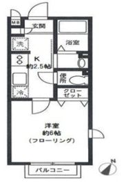 アルブル上大岡壱番館の間取り画像