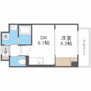 RIDGEガーデン江坂2の間取り画像