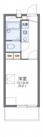 レオパレスオー ルージュの間取り画像