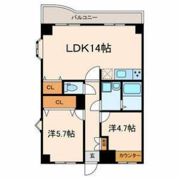 TEK小金井ハイツの間取り画像