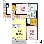 ホープ21 Ⅱの間取り画像