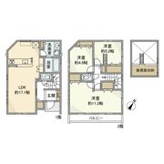 白幡戸建の間取り画像