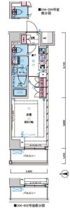 GENOVIA北池袋Ⅱの間取り画像