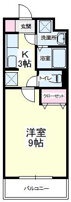 アネックス高丘Ⅴの間取り画像