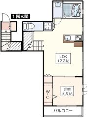 アットテラス井の頭公園の間取り画像