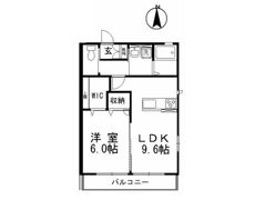 アヴィニールAの間取り画像