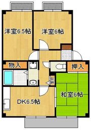 フォブール吉田A棟の間取り画像