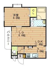 Cadog アイリスの間取り画像