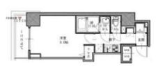 S-RESIDENCE谷町五丁目の間取り画像