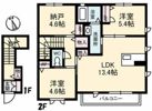 リラフォートiの間取り画像