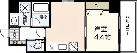 Welsh.Sビル5の間取り画像