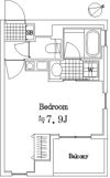デュオ・スカーラ品川大井の間取り画像