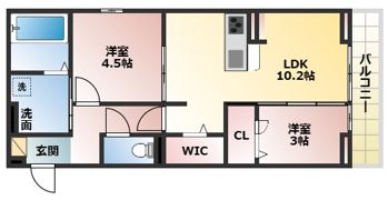 BRANSIA瀬田の間取り画像