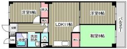 観舟マンションの間取り画像