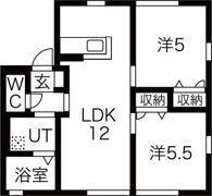 アルフェッカDの間取り画像