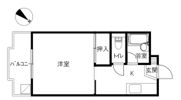 コーポラス旭の間取り画像