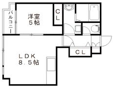 プレアール幸袋の間取り画像