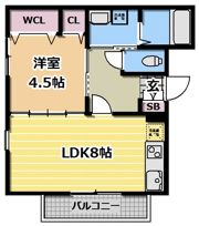 スリーフレンズNo.5の間取り画像