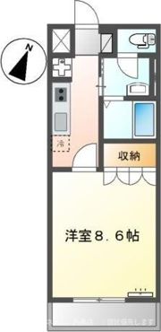 プランドール萩生の間取り画像