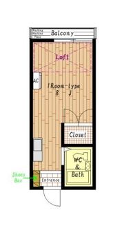 サンライズハウスの間取り画像