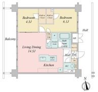 LiveCasa西台の間取り画像