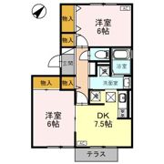 花園ガーデンテラスの間取り画像