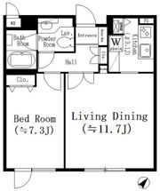 参宮橋マンションの間取り画像