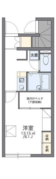 レオパレスサンライズの間取り画像