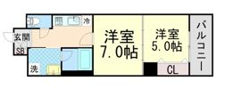 LAFFICE住吉本町の間取り画像