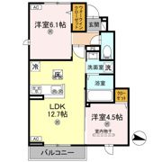 フォーゲルセレーノ B棟の間取り画像