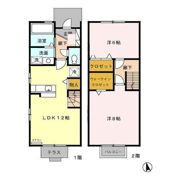 パークスクエア山室 Bの間取り画像