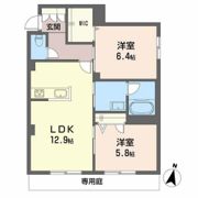 シャーメゾンSUNの間取り画像