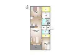 仮称）REGALEST 奉還町4（レガリスト ホウカンチョウの間取り画像