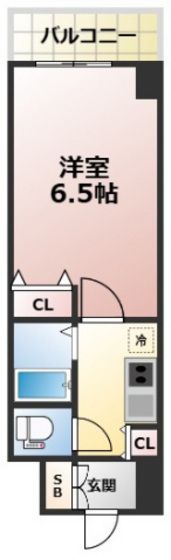 AXIS舟入の間取り画像