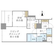 堂島ザ・レジデンスマークタワーの間取り画像