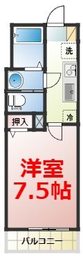 オリオンスターの間取り画像