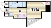 ベルエアー住吉の間取り画像