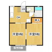 桂コーポ鈴木の間取り画像