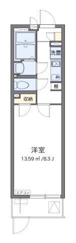 クレイノアンサンクの間取り画像
