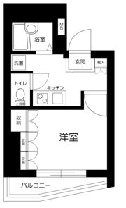 アヴィニティー品川戸越の間取り画像