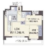 ユープテリア天王寺の間取り画像