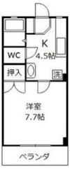 島野ハイツの間取り画像