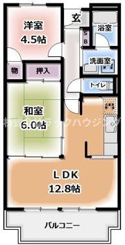 ラ・リヴィエール古川橋の間取り画像