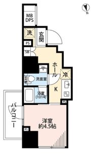プレール・ドゥーク戸越銀座通りの間取り画像