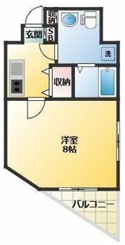セントラル王子の間取り画像